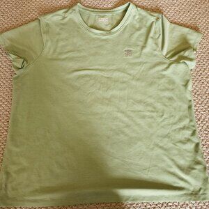 Alaskan Hardgear Duluth Trading Co. Women short sleeve shirt XL green
